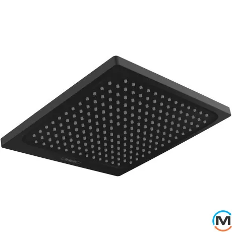 Верхний душ Hansgrohe Crometta E 240 1jet EcoSmart 9л/мин Matt Black, фото 