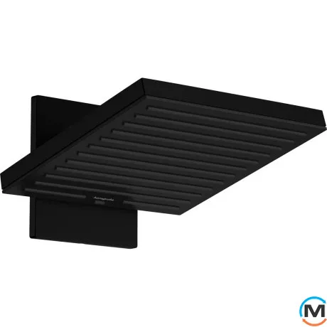 Верхний душ Hansgrohe Pulsify E 260 2jet EcoSmart с держателем Matt Black, фото 
