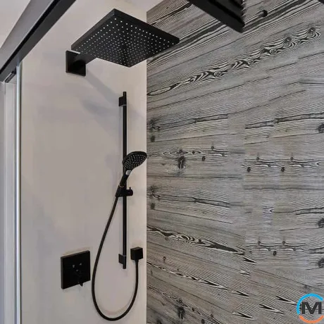 Верхний душ Hansgrohe Raindance E Overhead shower 300 1jet matt black, фото , изображение 2