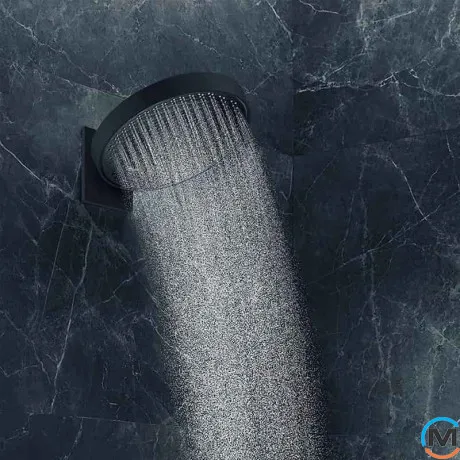 Верхний душ Hansgrohe Rainfinity 360 1jet Black Matt, фото , изображение 3
