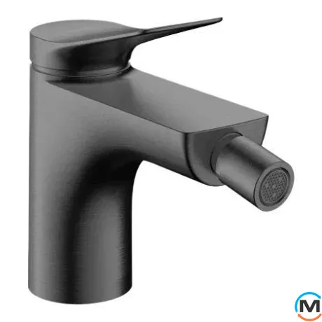 Смеситель для биде Hansgrohe Vivenis с д/к pop-up Brushed Black Chrome, фото 