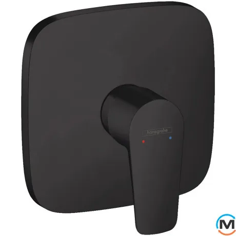 Смеситель для душа Hansgrohe Talis E скрытого монтажа черный матовый, фото 