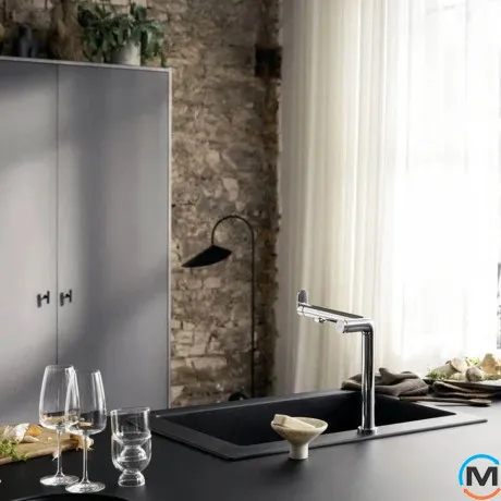 Смеситель для кухни Hansgrohe Aqittura M91 FilterSystem 240 1jet Chrome, фото , изображение 3