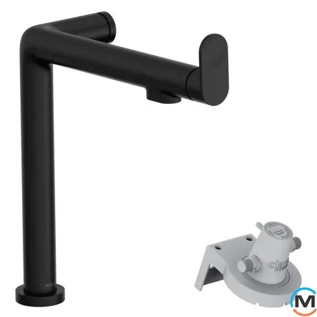 Смеситель для кухни Hansgrohe Aqittura M91 FilterSystem 240 1jet Matt Black, фото 