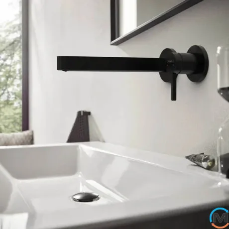 Смеситель для раковины Hansgrohe Finoris белый матовый, фото , изображение 3