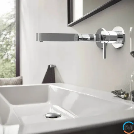 Смеситель для раковины Hansgrohe Finoris белый матовый, фото , изображение 4