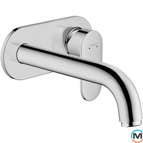 Смеситель для умывальника настенный Hansgrohe Vernis Blend хром, фото 