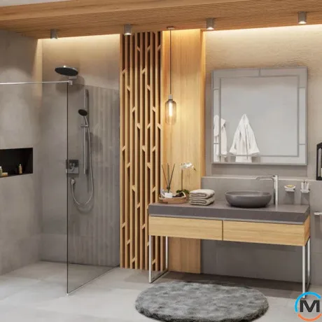 Смеситель для умывальника Hansgrohe Vivenis 250 Chrome, фото , зображення 3