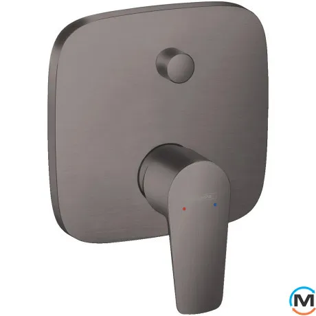 Смеситель для ванны/душа Hansgrohe Talis E скрытого монтажа черный хром, фото 