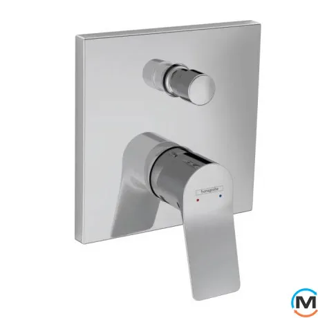 Смеситель для ванны Hansgrohe Vivenis скрытого монтажа хром, фото 