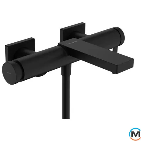 Смеситель Hansgrohe Tecturis E для ванной Matt Black, фото 
