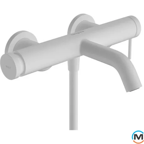 Смеситель Hansgrohe Tecturis S для ванны Matt White, фото 