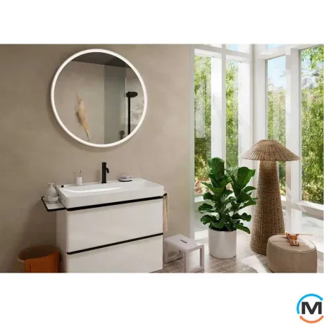 Смеситель Hansgrohe Tecturis S 110 для умывальника Matt Black, фото , изображение 3