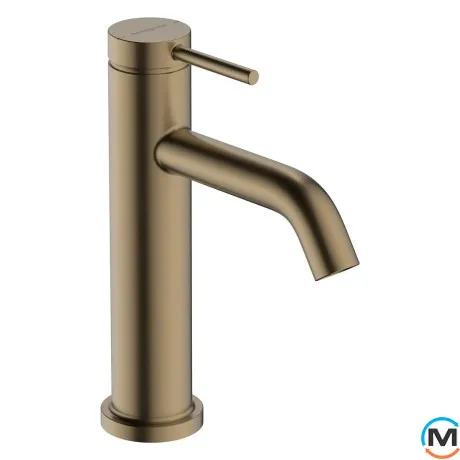 Смеситель Hansgrohe Tecturis S 110 для умывальника Brushed Bronze, фото 