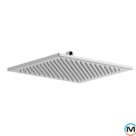 Верхний душ Paffoni Quadro SYNCRO PLUS 25x25 см с шарниром 1/2 дюйма Chrome, фото 