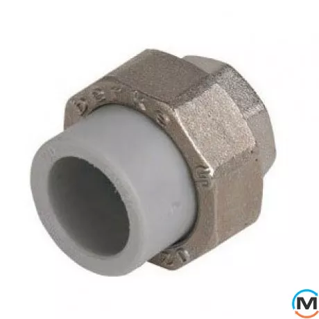 Поліпротиленова американка Berkeplastik В.Р. 32x1", Тип різьблення: Внутрішня, Діаметр різьблення: 1", Діаметр (мм): 32, фото 