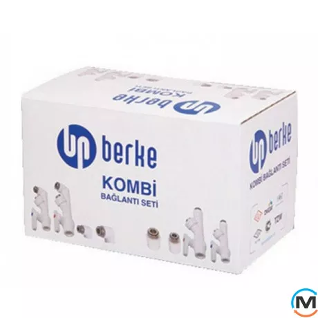 Поліпропіленові фітинги Berkeplastik для котла 8 шт., фото 