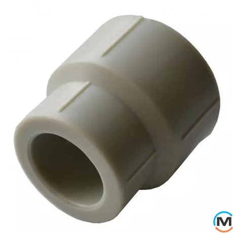 Полипропиленовая муфта Berkeplastik переходная 25 / 20, Вариант: ВВ, Модификация: 25 / 20, Диаметр (мм): 25, фото 