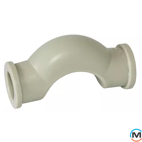 Поліпропіленовий з-подібний обвід Berkeplastik 25 мм PN20, Діаметр (мм): 25, фото 