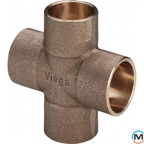 Хрестовина Ø28 (бронзова) -135508 Viega GmbH 94180, Діаметр (мм): 28, фото 