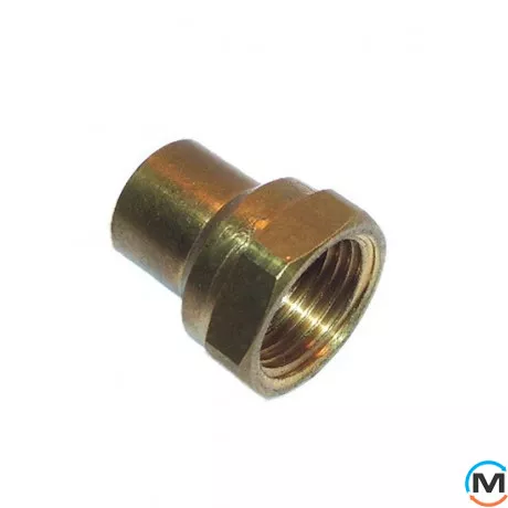 Муфта медная IBP ПхВР 18 - 3/4", Тип резьбы: Внутренняя, Диаметр резьбы: 3/4", Диаметр (мм): 18, фото 