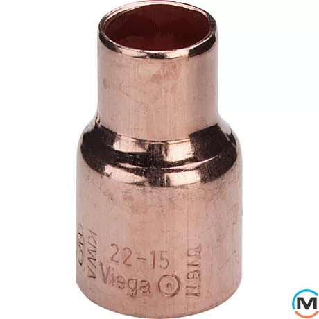 Муфта редукционная Ø54 х 42 (медная) -116118 Viega GmbH 95240, Вариант: ВВ, Модификация: 54 х 42, Диаметр (мм): 54, фото 