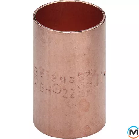 Муфта Ø76,1 (медная) -127862 Viega GmbH 95270, Диаметр (мм): 76, фото 