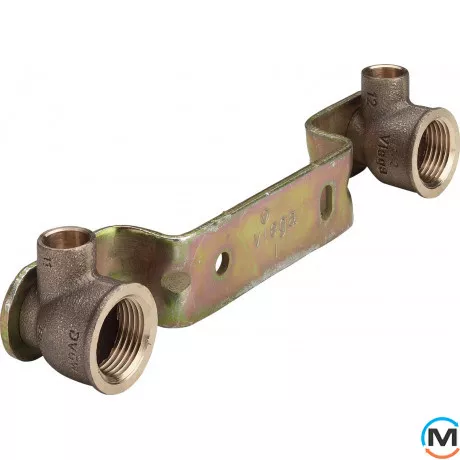 Планка для смесителя Ø18 x 1/2" В (бронзовая) -108021 Viega GmbH 94476, Тип резьбы: Внутренняя, Диаметр резьбы: 1/2", Диаметр (мм): 18, фото 