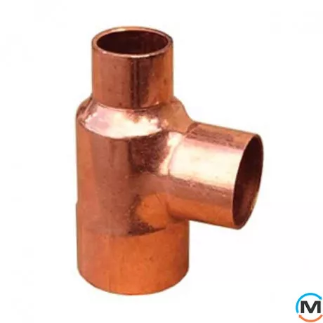 Тройник медный редукционный IBP 18-15-18, Модификация: 18x15x18, Диаметр (мм): 18, фото 