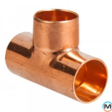 Тройник Ø35 (медный) -104184 Viega GmbH 95130, Модификация: 35 х 35 х 35, Диаметр (мм): 28, фото 