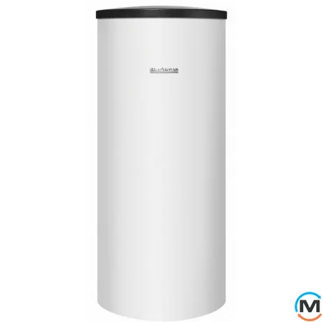 Бойлер Buderus Logalux бівалентний SM200/5 W – білий, Об'єм (л): 200, Виконання: Вертикальний, Колір: Білий, Кількість змійовиків: 2, фото 