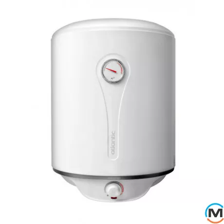 Бойлер электрический Atlantic Steatite Elite VM 100 D400-2-BC (1500W), Кол-во/мощность ТЭНов: 1x1,5 кВт, Объем (л): 100, Исполнение: Вертикальный, фото 