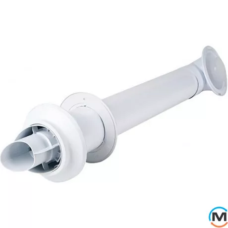 Комплект для горизонтального прохода сквозь стену Vaillant 60/100 (конд.), фото 