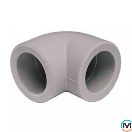 Полипропиленовый угол Berkeplastik 50 мм 45°, Вариант: ВВ, Диаметр (мм): 50, Угол: 45, Рабочее давление (бар): 25, фото 