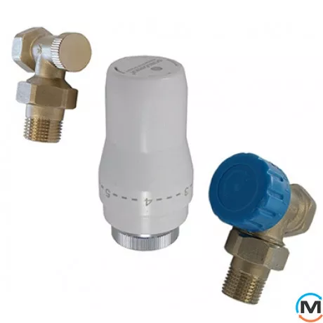 Комплект Schlosser радиаторный̆ аксиальный̆ GZ1\2xGW1/2 602200084UA, фото 