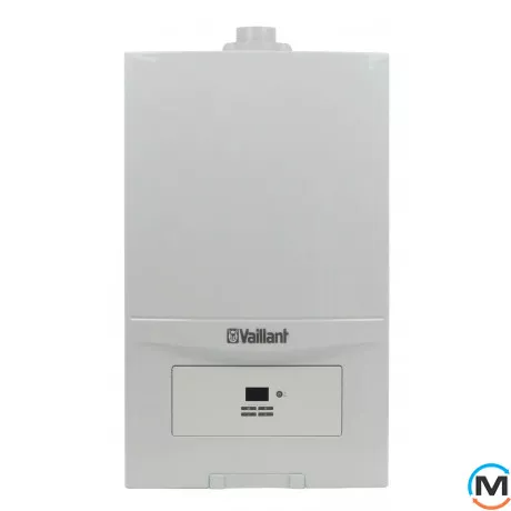 Двохконтурный конденсационный котел Vaillant ecoTEC pure VUW 286/7-2, Тип котла: Газовый конденсационный, Тепловая мощность (кВт): 28, Встроенный бойлер: Нет, Количество контуров: 2, Способ отвода газов: Турбированный, фото 