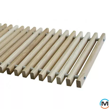 Ґрати Carrera дерев'яні 230/1250, Виконання: Дерев'яна, Ширина (мм): 230, Довжина (мм): 1250, фото 