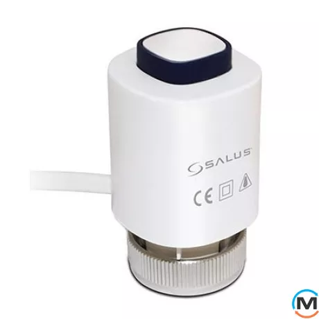 Термопривід Salus нормально відкритий 230V M30x1,5, Положення приводу: Нормально відкритий, Приєднання: M30 x 1,5, Електроживлення: 220 V, фото 