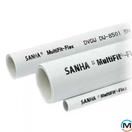 Труба Sanha MultiFit-Flex металлопластиковая твердая 32х3.0, фото 