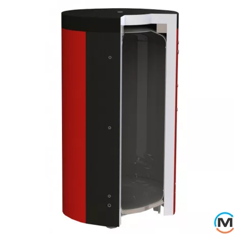 Теплоакумулятор Kuydych EA-00-1500-X/Y (ізоляція 80мм), Об'єм (л): 1500, Кількість змійовиків: Ні, Товщина ізоляції (мм): 80, фото 