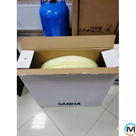 Труба пластикова Sanha MultiFit-Pex 16х2.0 для теплої підлоги, Призначення труб: Универсальная, Діаметр (мм): 16, Робочий тиск (бар): 10, Товщина стінки (мм): 2, Матеріал: Пошитий поліетилен Pex-с, фото , зображення 2