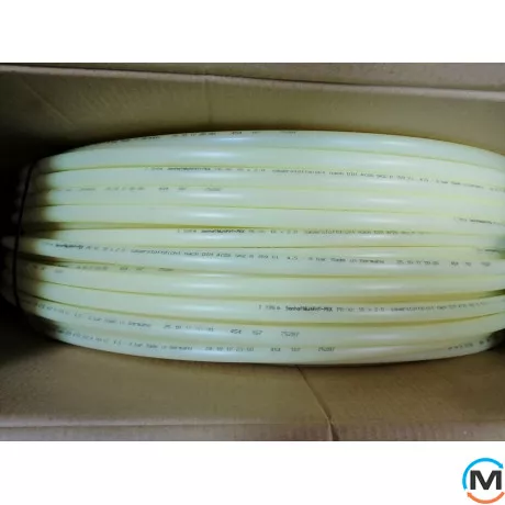 Труба пластикова Sanha MultiFit-Pex 16х2.0 для теплої підлоги, Призначення труб: Универсальная, Діаметр (мм): 16, Робочий тиск (бар): 10, Товщина стінки (мм): 2, Матеріал: Пошитий поліетилен Pex-с, фото , зображення 3