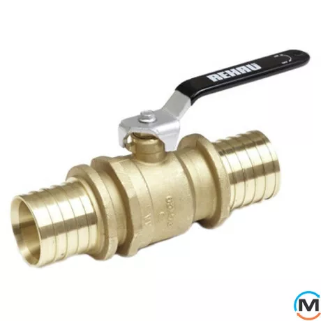 Шаровой кран Rehau Rauvitherm с проходами под надвижную гильзу, SDR 11 25X2,3-25X2,3 (MAN.), фото 