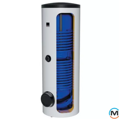 Бойлер непрямий Drazice OKC 1000 NTRR/BP, Варіант: З бічним фланцем, Об'єм (л): 1000, Виконання: Вертикальний, Кількість змійовиків: 2, фото 