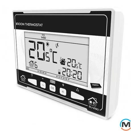 Безпроводной комнатный термостат TECH R-6, фото 