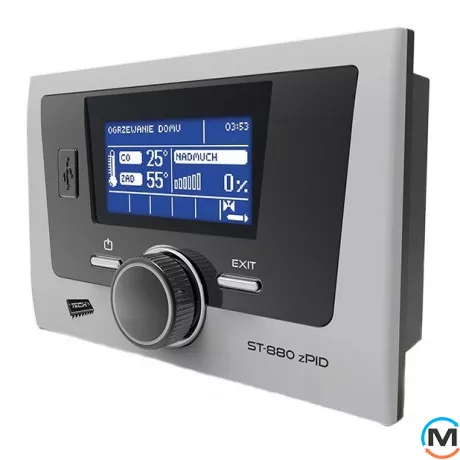Контролер для твердопаливного котла TECH EU-(раніше ST)-880 zPID *, фото 