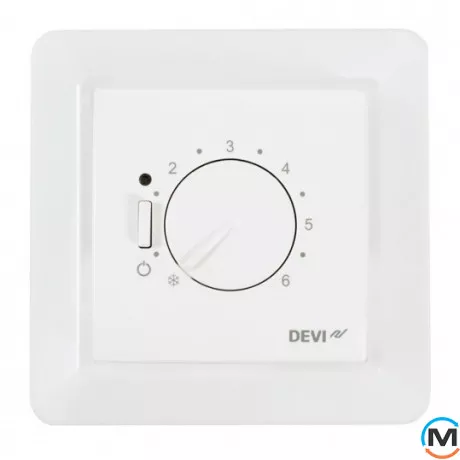 Терморегулятор DEVI Devireg 530 з датчиком підлоги, фото 