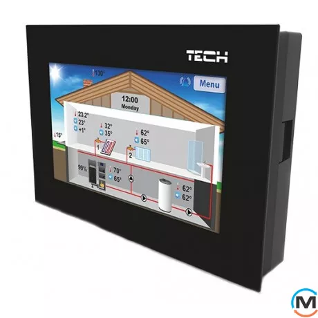 Кімнатний пульт керування системою зі зв'язком RS TECH EU-(раніше ST)-281, фото 