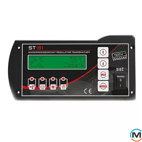 Контролер для твердопаливного котла TECH EU-(раніше ST)-81, фото 