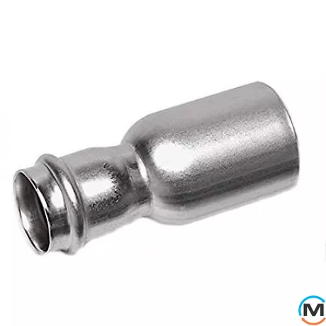 Абзац-муфта из нержавеющей стали Sanha NiroSan 9243 76,1x54, Вариант: НВ, Модификация: 76x54, Диаметр (мм): 76, фото 